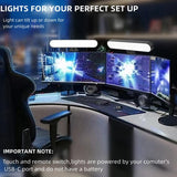 A43I! Computer Light Video Conference Light Computer Clip-on Light for Video Conferencing Video Call Light Live Stream Light,B