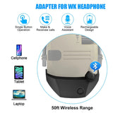 NEW ARRIVAL W1 Bluetooth Adapter, Design for Electronic Earmuffs Convert Wire Earmuff to Wireless One