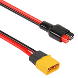 30a Anderson to XT60 Adapter Cable Aircraft Carrier Extension Cable Mobile Energy Storage Battery Charging Cable