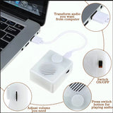 A43I! Sound Box for Stuffed Animals 360 Seconds Push Button Sound Box USB Voice Box Playing Button Device for Audio Message