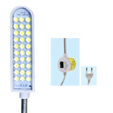 30 LED Industrial Sewing Machine Lighting Lamp Work Light 360° Flexible Gooseneck Industrial Lights EU PLUG