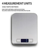 Special Scale for Coffee Roasting Small Kitchen Household Scale Stainless Steel Panel Electronic Scale Digital Scale