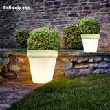Outdoor Solar Garden Flowerpot Light Night Automatic Lighting Lawn Light 4LED Courtyard Light Waterproof Solar Lamp