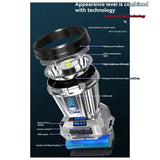 {Head Mounted Flashlight Strong Light Led Headlight USB Rechargeable for Outdoor Fishing Light Flashlight