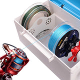 ILURE Fishing Tools Portable Multi-functional Fishing Line Storage Box  Reel Spinning Bait Throwing Fishing Equipment Box