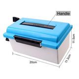 ILURE Fishing Tools Portable Multi-functional Fishing Line Storage Box  Reel Spinning Bait Throwing Fishing Equipment Box