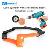 INBIKE Anti theft Bicycle Lock Anti-shear of 12 ton Hydraulic Cutter Bike Lock Motorcycle Lock Electric Bicycle Chain Lock D908