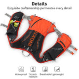 INOXTO-Lightweight Running Backpack Hydration Vest, Suitable for Bicycle Marathon Hiking, Ultra-light and Portable 5L