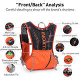 INOXTO-Lightweight Running Backpack Hydration Vest, Suitable for Bicycle Marathon Hiking, Ultra-light and Portable 5L