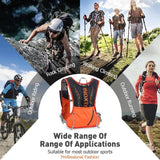 INOXTO-Lightweight Running Backpack Hydration Vest, Suitable for Bicycle Marathon Hiking, Ultra-light and Portable 5L