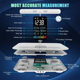 INSMART 8 Electrode Body Weight Scale Balance Smart Scales with Screen Digital Scale BMI Bluetooth Body Fat Bathroom Scales