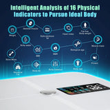 INSMART 8 Electrode Body Weight Scale Balance Smart Scales with Screen Digital Scale BMI Bluetooth Body Fat Bathroom Scales