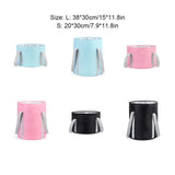 Indoor Outdoor Portable Foot Soaking Bag Foldable Waterproof 5-layer Feet Bath Bucket Healthcare Accessories Blue Large