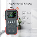 Industrial 4 in 1 Gas Detector CO O2 H2S Combustible Gas Tester 120000 Data Logging Sound Light Vibration Alarm Gas Analyzer