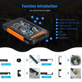 Industrial Endoscope Camera 1080P 4.3 Inch IPS Single Dual Lens Pipe Car Inspection Borescope IP68 Waterproof With LED