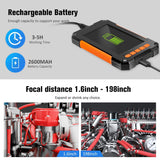 Industrial Endoscope Camera 1080P 4.3 Inch IPS Single Dual Lens Pipe Car Inspection Borescope IP68 Waterproof With LED