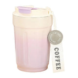 Insulated Coffee Tumbler Leakproof And Durable 380ml Coffee Cup With Lid Stainless Steel Coffee Cups Insulated Tumblers For