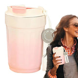 Insulated Coffee Tumbler Leakproof And Durable 380ml Coffee Cup With Lid Stainless Steel Coffee Cups Insulated Tumblers For