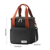 Insulated Lunch Bag Insulated Lunch Cooler Bag Leakproof Thermal Cooler Sack For Food Storage High Capacity Handbags Case For