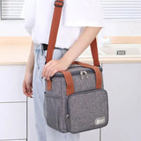 Insulated Lunch Bag Insulated Lunch Cooler Bag Leakproof Thermal Cooler Sack For Food Storage High Capacity Handbags Case For