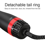 Interchangeable 2-in-1 Hair Dryer Brush 43mm & 60mm Hot Air Blow Dryer Brush in One Hair Styler for Smooth, Frizz-Free Results