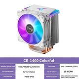JONSBO CR1400 Tower CPU Cooler 4 Pure Copper Heat Pipe ARGB PWM Cooling Fan Radiator for Intel LGA 775 115X 1200 AM4