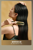 Japanese Premium Head Massager Scalp Brush Hair Massager Shampoo Brush Wet Plastic Detangling Brush Hair Cleaning Comb