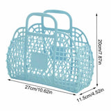 Jelly Purse Bright Color Girls Jelly Purse Toddler Purse Girls Jelly Beach Bag Beach Tote Storage Boys Easter Baskets For Kids