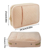 Jewelry Organizer Roll Jewelry Necklace Earrings Organizer Case Portable Jewelry Holder Travel Bag With Storage For Carrying