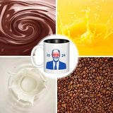 Joe Biden 2024 Coffee Mug 350ml Ceramic Biden Mug For Vote President Election Funny Coffee Cups For Kitchen Decor Durable Travel