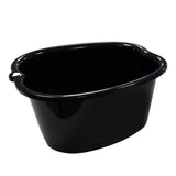 K1KB Plastic Large Foot Bath Spa Tub Basin Bucket for Soaking Feet Detox Pedicure Massage Portable