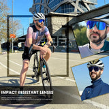 KAPVOE Polarized Fishing Glasses Outdoor Sports Cycling Sunglasses For Men Women Sunglasses Mountain Bike Riding Fishing Goggles