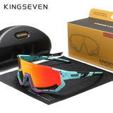 KINGSEVEN Cycling Sunglasses Men Women Mtb Bicycle Glasses UV400 Polarized Fishing Protection Eyewear