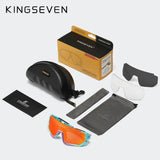 KINGSEVEN Cycling Sunglasses Men Women Mtb Bicycle Glasses UV400 Polarized Fishing Protection Eyewear