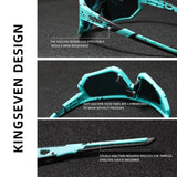 KINGSEVEN Cycling Sunglasses Men Women Mtb Bicycle Glasses UV400 Polarized Fishing Protection Eyewear