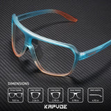 Kapvoe Cycling Glasses Photochromic Sunglasses Mountain Bike Road Eyewear Men Women Sunglasses Sports Eyewears Riding Glasses