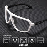 Kapvoe Cycling Glasses Photochromic Sunglasses Mountain Bike Road Eyewear Men Women Sunglasses Sports Eyewears Riding Glasses