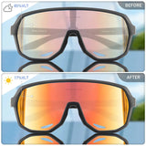 Kapvoe New Outdoor Running Eyewear Men Women Photochromic Cycling Glasses Mountain Bike Riding Goggles Bicycle Hiking Sunglasses