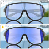 Kapvoe New Outdoor Running Eyewear Men Women Photochromic Cycling Glasses Mountain Bike Riding Goggles Bicycle Hiking Sunglasses