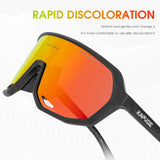 Kapvoe New Outdoor Running Eyewear Men Women Photochromic Cycling Glasses Mountain Bike Riding Goggles Bicycle Hiking Sunglasses