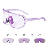 Kapvoe New Outdoor Running Eyewear Men Women Photochromic Cycling Glasses Mountain Bike Riding Goggles Bicycle Hiking Sunglasses