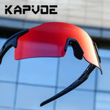 Kapvoe Sport Eyewear Mountain Bike Sport Cycling Glasses Outdoor Cycling Goggles Men Cycling Sunglasses MTB Sunglasses