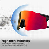 Kapvoe Sport Eyewear Mountain Bike Sport Cycling Glasses Outdoor Cycling Goggles Men Cycling Sunglasses MTB Sunglasses