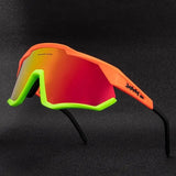 Kapvoe UV400 Sport Eyewear Mountain Bike Sport Cycling Glasses Outdoor Cycling Goggles Men Cycling Sunglasses MTB Sunglasses