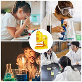 Kids Microscope Portable Cartoon Microscope With Led Light Preschool Learning Early Education Toy For Snails Earthworms