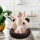 Kids Panda Sofa Plush Stuffed Armchair Kids Sofa Sitting Children Reading Sofa Chair Soft Animal Support Seat For Toddler Kids