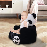 Kids Panda Sofa Plush Stuffed Armchair Kids Sofa Sitting Children Reading Sofa Chair Soft Animal Support Seat For Toddler Kids
