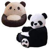 Kids Panda Sofa Plush Stuffed Armchair Kids Sofa Sitting Children Reading Sofa Chair Soft Animal Support Seat For Toddler Kids