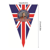 King Charles Bunting England Flag King Charles III Banner May 6th Celebration Of The Royal Coronation Banner Decorations To