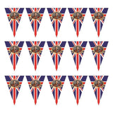 King Charles Bunting England Flag King Charles III Banner May 6th Celebration Of The Royal Coronation Banner Decorations To